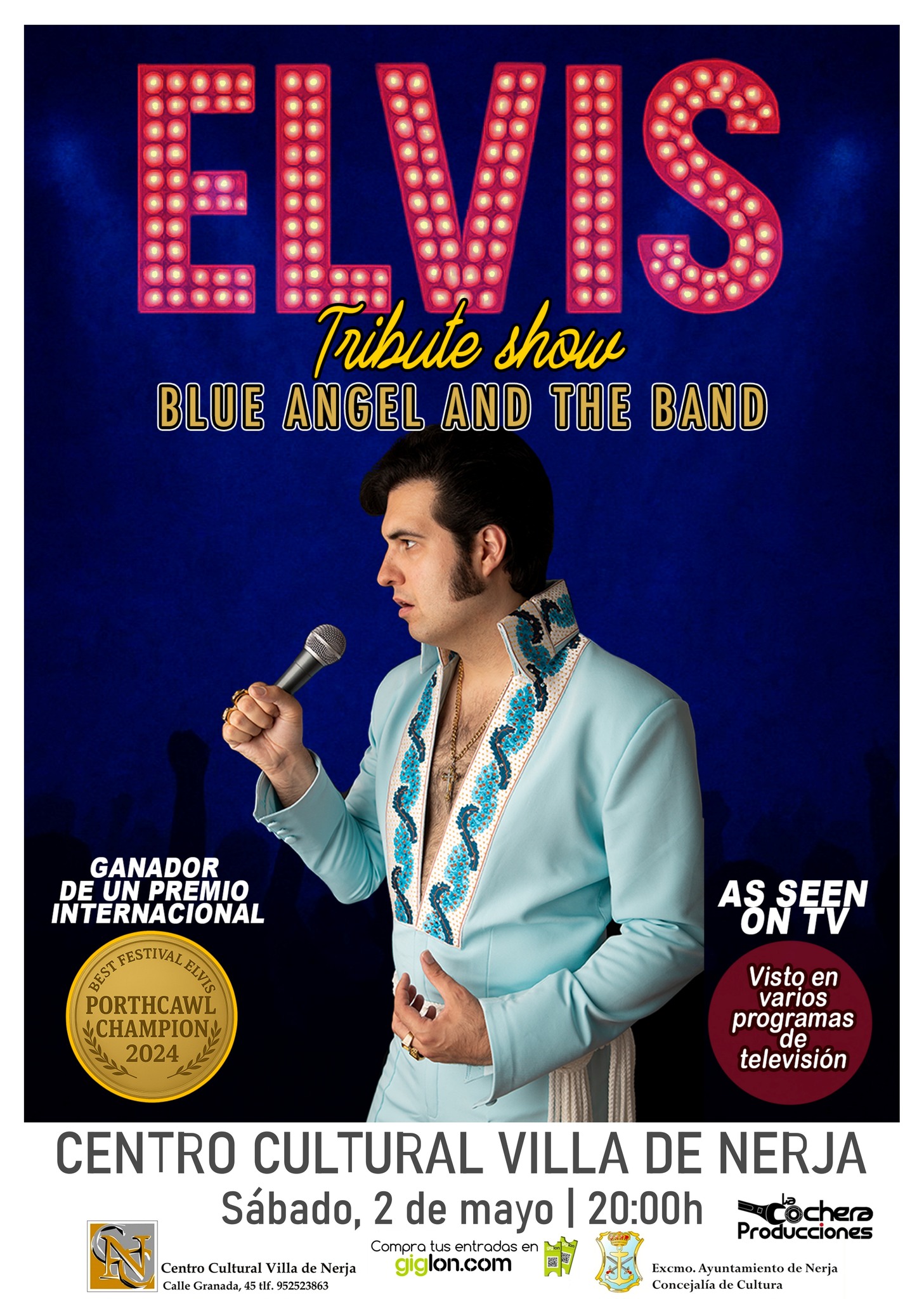 Blue Angel & His Band - Tribute To Elvis!