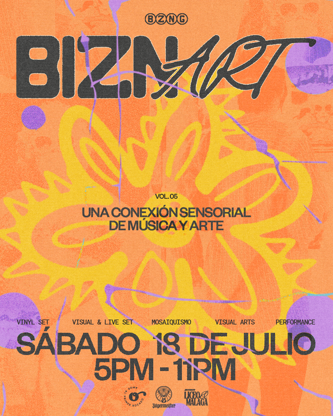 BIZNART - Arte y música electrónica en el centro de Málaga.