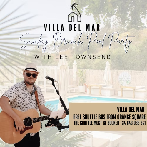 Sunday Boozie Brunch Pool Party with Lee Townsend - Sunday July 19th