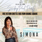 Simona at Villa Del Mar’s Boozie Brunch Pool Party - Sunday 23rd August